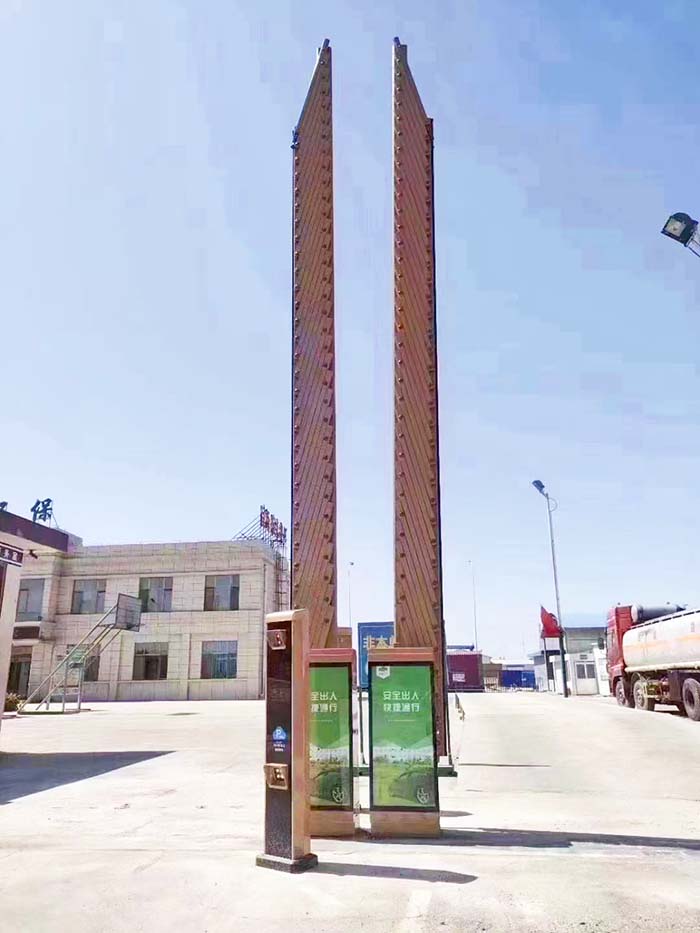 工業園停車場車牌識別系統