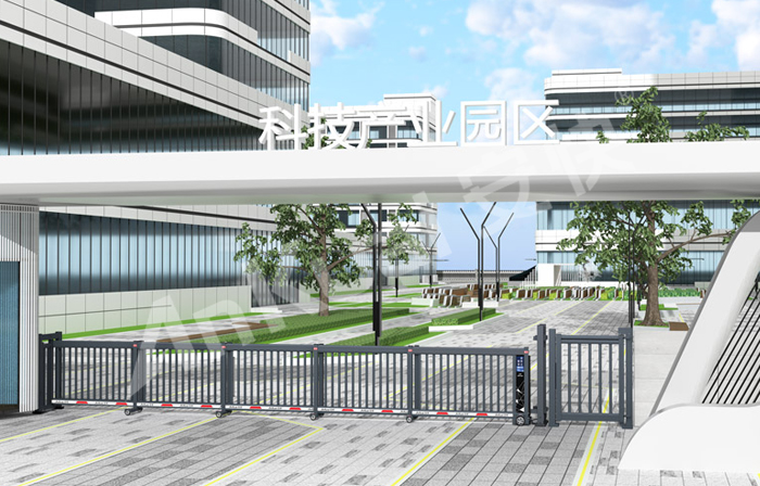 “ 安快 ” 柵欄款段滑門應用