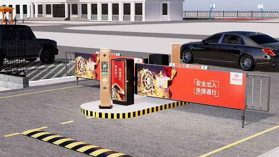 廣告道閘 廣告道閘